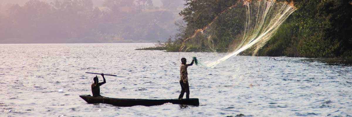 Lake Victoria in East Africa